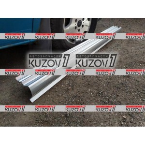 ПОРОГ (ЛЕВЫЙ) РЕМКОМПЛЕКТ, ПОЛНЫЙ ПРОФИЛЬ, ОЦИНКОВКА 1.1 ММ, БЕЛАРУСЬ - фото