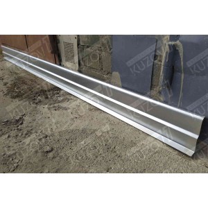 ПОРОГ (ЛЕВЫЙ) РЕМКОМПЛЕКТ, НАРУЖНАЯ ЧАСТЬ, ОЦИНКОВКА 1.1 ММ, БЕЛАРУСЬ - фото