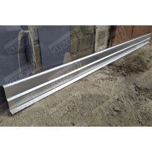 ПОРОГ (ПРАВЫЙ) РЕМКОМПЛЕКТ, НАРУЖНАЯ ЧАСТЬ, ОЦИНКОВКА 1.1 ММ, БЕЛАРУСЬ - фото