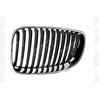 Решетка радиатора (левая) Хром TYG для BMW 1 (E81 / E87) 2004-2007 - фото