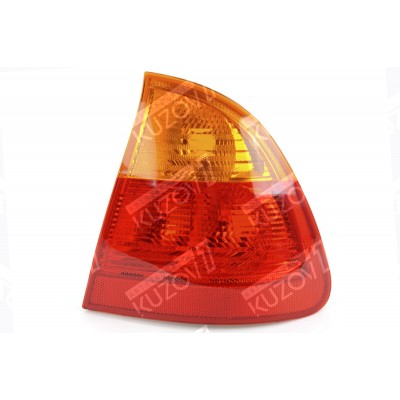 Задний фонарь (правый) Наружный, Желтый Поворот, DEPO для BMW 3 (E46) 1998-2001 - фото