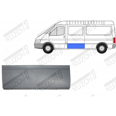 Панель Боковая (левая) 43 См Potrykus для FORD TRANSIT 1991-1994 - фото