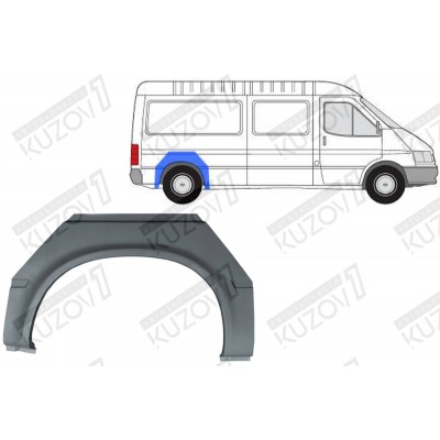 Арка задняя (правая) Potrykus для FORD TRANSIT 1994-2000 - фото