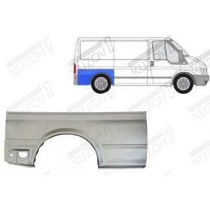 КРЫЛО ЗАДНЕЕ (ПРАВОЕ) РЕМКОМПЛЕКТ, ОРИГИНАЛ, 1.0 ММ, ДАНИЯ - фото