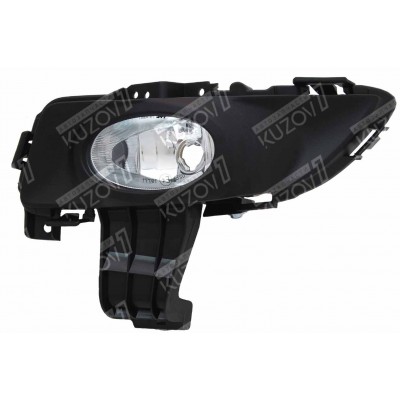 Противотуманная фара (левая) Под Обычный Бампер, С Рамкой, DEPO для MAZDA 3 2003-2006 - фото