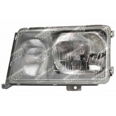 Передняя фара (левая) Хром Отражатель, TYC для Mercedes E (W124) 1984-1993 - фото