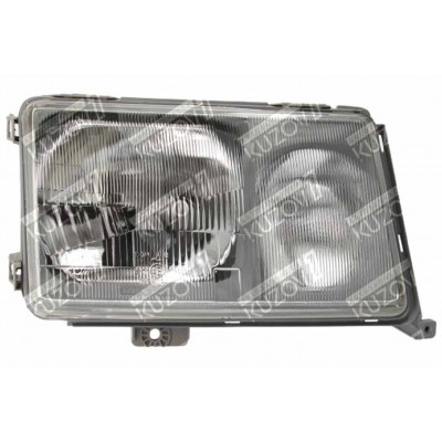 Передняя фара (правая) Серый Отражатель, AVG для Mercedes E (W124) 1984-1993 - фото