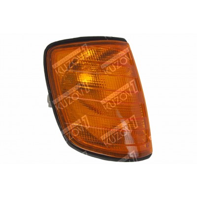 Указатель поворота (правый) Желтый, DEPO для Mercedes E (W124) 1984-1993 - фото