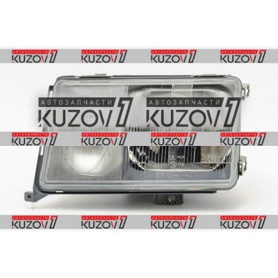 Передняя фара (левая) Серый Отражатель, DEPO для Mercedes E (W124) 1984-1993 - фото