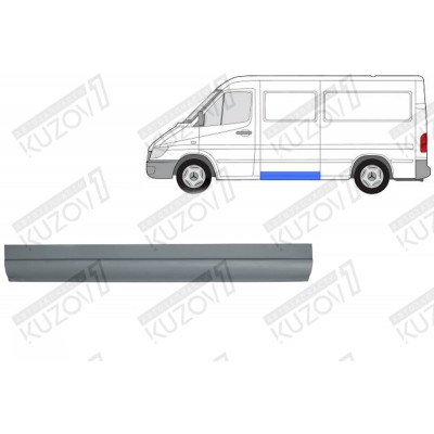 Панель Боковая (левая) POLCAR для Mercedes Sprinter 1995-2000 - фото