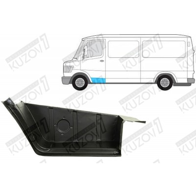 Ступень Передней Двери (левой) Polcar для Mercedes T1 (207-410) 1977-1995 - фото