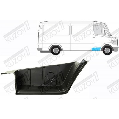 Ступень Передней Двери (правой) Polcar для Mercedes T1 (207-410) 1977-1995 - фото