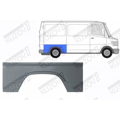 Крыло Заднее (правое) Potrykus для Mercedes T1 (207-410) 1977-1995 - фото