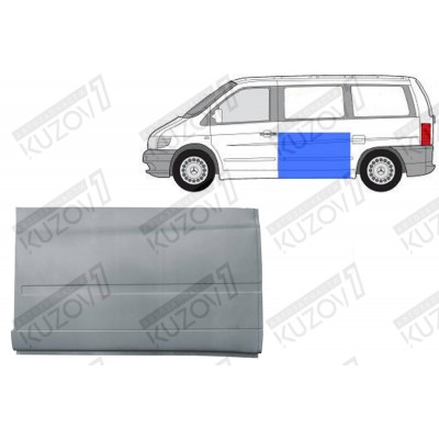 Панель Боковая (левая) 74 См POLCAR для Mercedes VITO 1996-2003 - фото