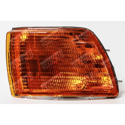 Указатель поворота (левый) Желтый, DEPO для Mitsubishi Galant 1988-1992 - фото