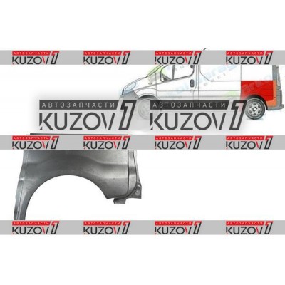 Крыло Заднее (левое) Klokkerholm для Nissan PRIMASTAR 2006-2014 - фото