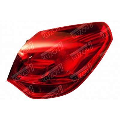 Задний фонарь (правый) Наружный, Красный, TYC для OPEL ASTRA J 2010-2012 - фото