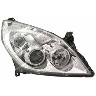 Передняя фара (правая) Хром, Электрическая, Без Моторчика, DEPO для OPEL SIGNUM 2005-2008 - фото
