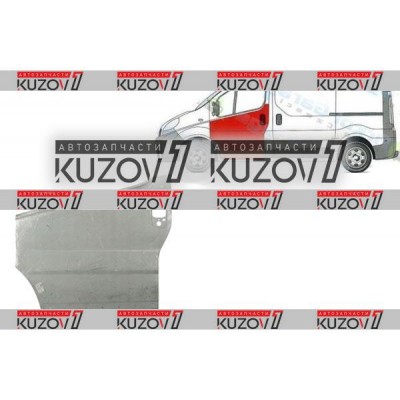 Дверь Передняя (левая) Klokkerholm для OPEL VIVARO 2001-2006 - фото