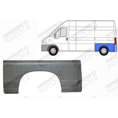 Крыло Заднее (левое) POTRYKUS для FIAT DUCATO 1994-2002 - фото