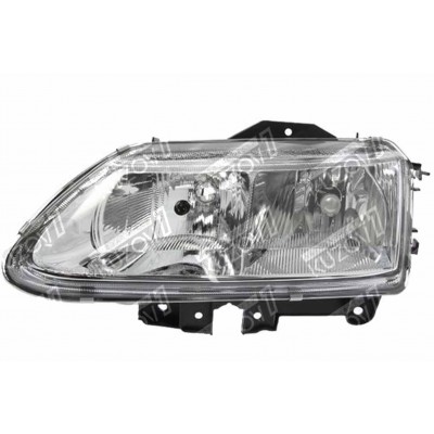 Передняя фара (левая) Прозрачный, DEPO для RENAULT ESPACE 1996-2002 - фото