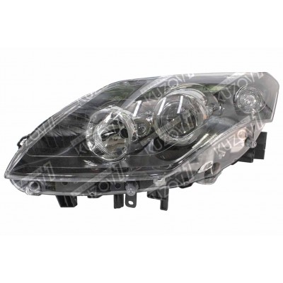 Передняя фара (левая) Темная, TYC для RENAULT LAGUNA 2007-2015 - фото