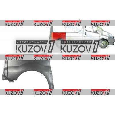 Крыло Заднее (правое) Klokkerholm для RENAULT TRAFIC 2001-2006 - фото