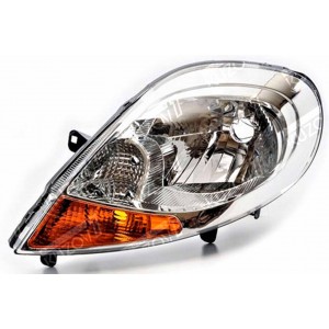 ПЕРЕДНЯЯ ФАРА (ЛЕВАЯ) С ЖЕЛТЫМ ПОВОРОТОМ, TYC - фото