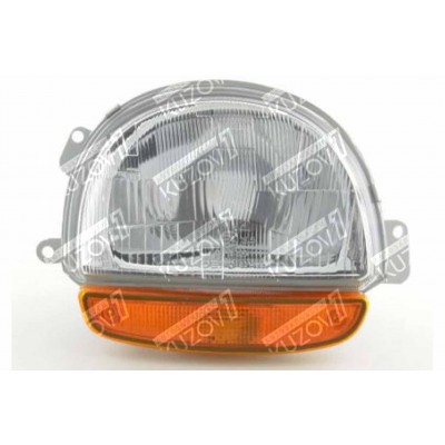 Передняя фара (правая) Электрическая, DEPO для RENAULT TWINGO 1993-1998 - фото