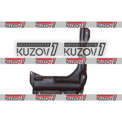 Защита Двигателя Боковая Правая (пластик) Florimex для Toyota Corolla VERSO 2001-2004 - фото