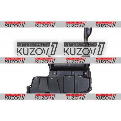 Защита Двигателя Боковая Правая (пластик) Florimex для Toyota Corolla 2004-2007 IX E12, E13 - фото