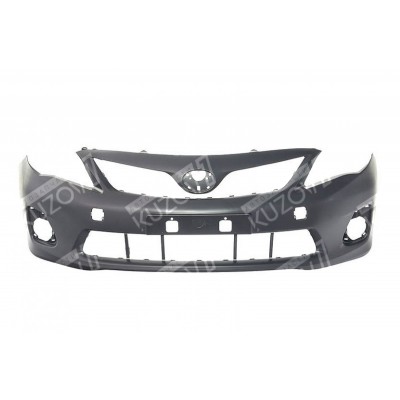 Бампер передний (черный) TYG для Toyota Corolla 2006-2010 X E14, E15 - фото