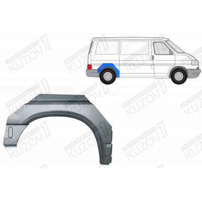 Арка задняя (правая) POTRYKUS для Volkswagen T4 1996-2003 - фото