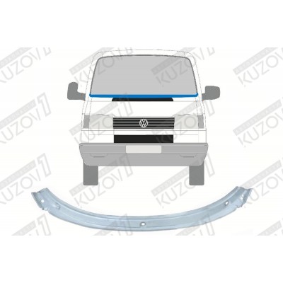 Панель Передняя, Под Ветровое Стекло Potrukus для Volkswagen T4 1996-2003 - фото